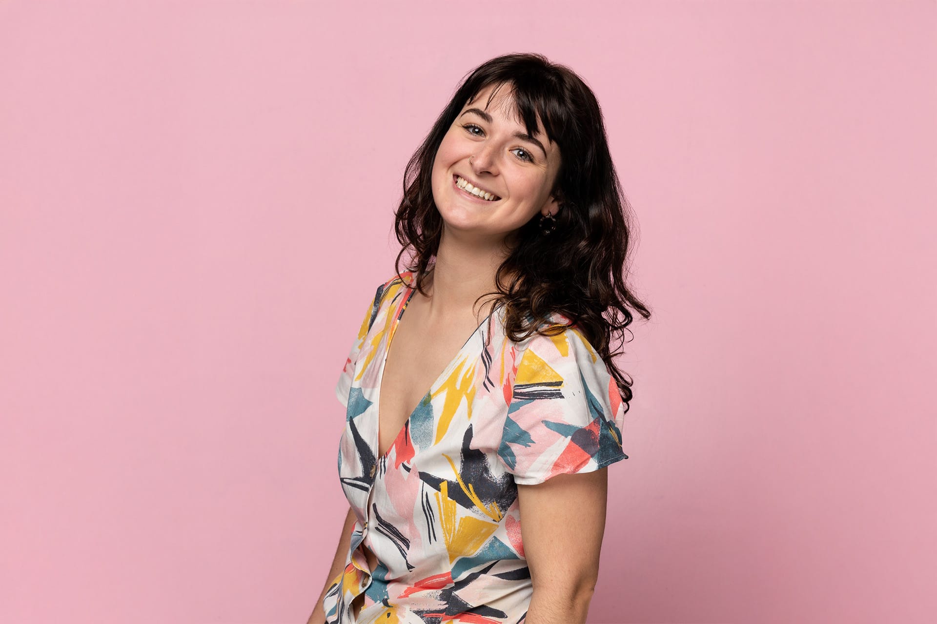 A portrait of Laura Reinisch.