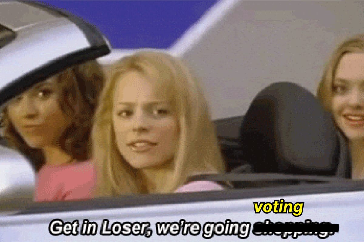 A mean Mean Girls meme, girl.