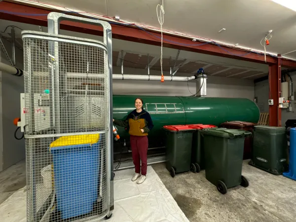 Kate with the HotRot in the Cairns Street Hub